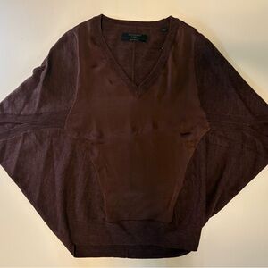 All Saints Woman’s Sweater. Burgundy Woman’s XS